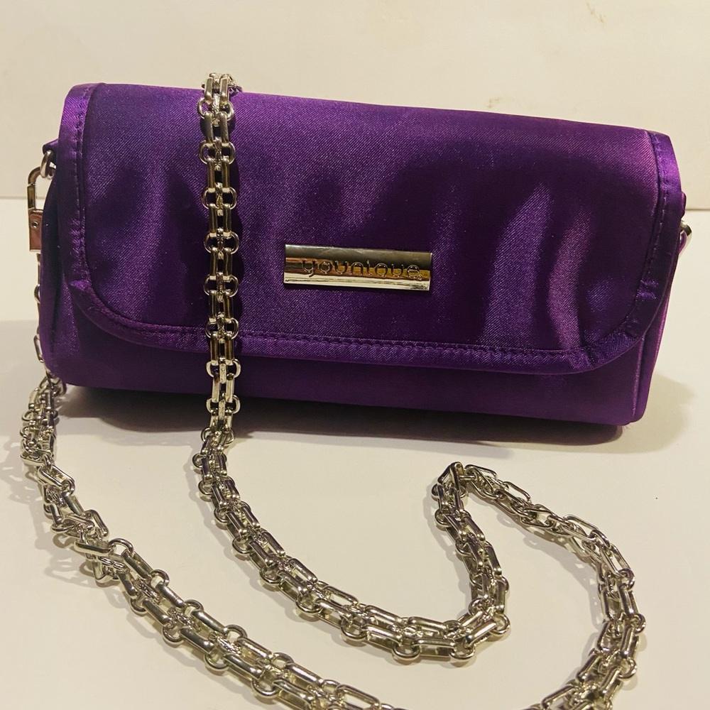 You love lovely purple handbag